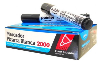 Marcador De Pizarra Negro Pointer Unidad