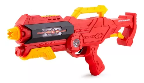 Pistola Super Shot Dual Fight Lança Dardos +bola De Gel Nerf