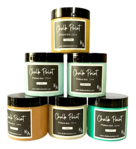 Pintura Tiza - Chalk Paint - Kolett Art