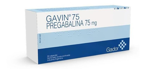 Gavin 75 Mg X20 Comprimidos Ranurados