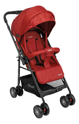 Coche De Paseo Manija Rebatible Respaldo Ajustable Felcraft