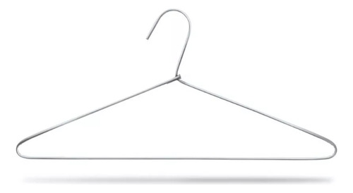 Cabide Arame Revestido Kit Com 40 Unidades Lavanderia Branco