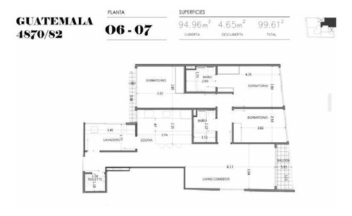 Imagen 15 de 30 de Moderno Departamento 2 Ambientes, Habitacion En Suite