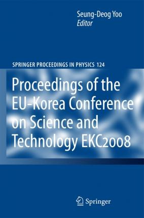 Libro Ekc2008 Proceedings Of The Eu-korea Conference On S...