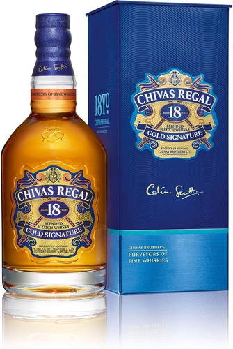Whisky Chivas 18 Años 750ml