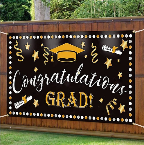 Graduacion 2021 Felicitacion Grad Banner Decoracion S Foto X