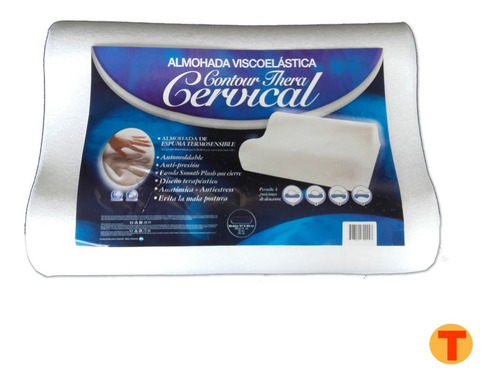 Combo 2 Almohadas Contour Cervical Memoria Inteligente Ctas