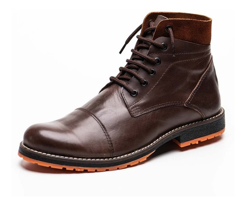 Borcego Bota Cuero Hombre Moda- Rennocalzados- Modelo Raptor