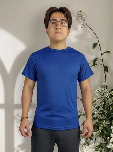 Polera Dry Fit Azul Rey Versátil Y Funcional