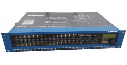 Ecualizador De Audio Profesional Samson D-3500 (Usado)