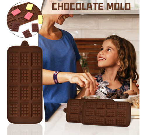 Moldes Para Chocolate H Silicones, Moldes Para Barras De Cho