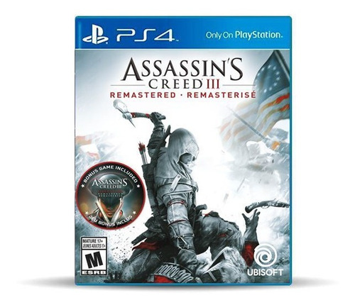 Assassin's Creed 3 Remastered (nuevo) Ps4 Físico, Macrotec