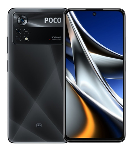 Celular Xiaomi Poco X4 Pro 5g Laser Black 8gb Ram 256gb Rom
