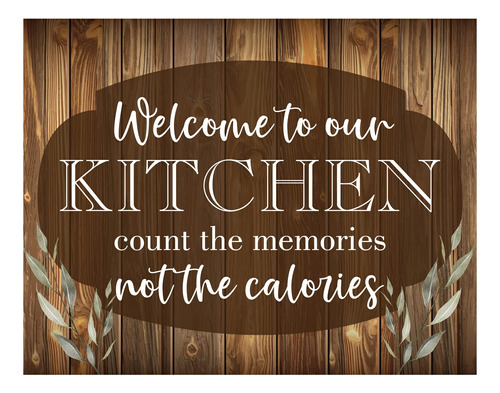 Bienvenido A Nuestros Recuerdos De La Cocina, No Calorias: U