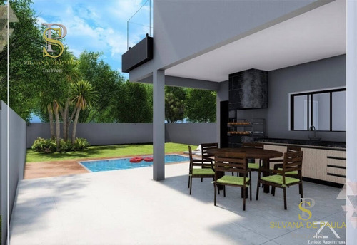 Imagem 6 de 10 de Casa À Venda - 264 M² - 4 Suítes - Condomínio Fechado - Atibaia. - Cs3038