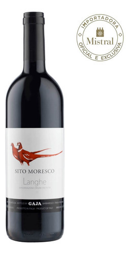 Vinho Tinto Sito Moresco Langhe Dop 2018 Angelo Gaja 750ml