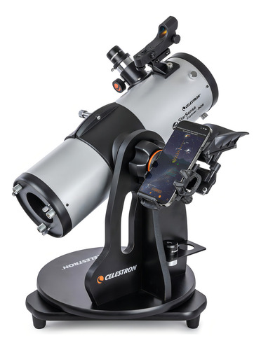 Celestron Starsense Explorer - Telescopio Dobsonian Plata/Negro