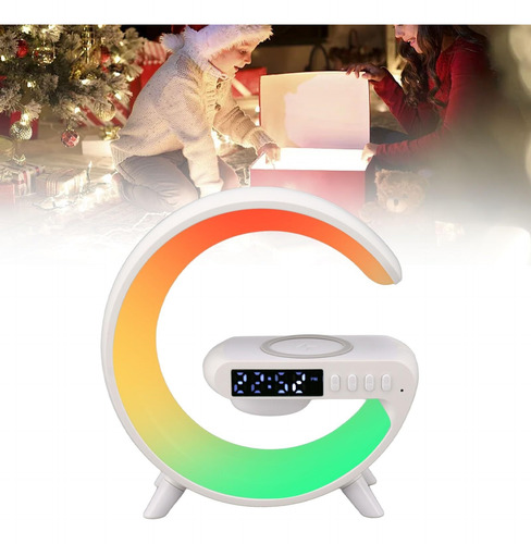 Luz Colorida Audio Bluetooth Con El Cargador Inalámbrico