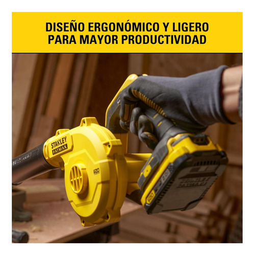 Sopladora Inalambrico 20v Baretool Sopladora Stanley