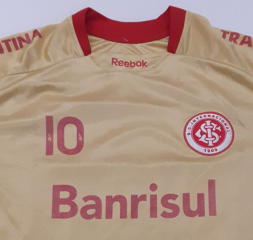Camisa Do Internacional Original Centenário Dourada 2009 Ct