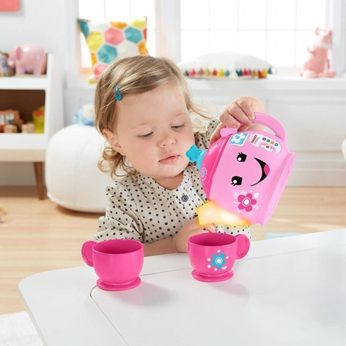 Fisher-price Aprende Modales Dulces Set De Té Luces Y Sonido