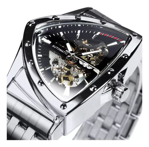 Reloj Automático Winner Skeleton Para Hombre