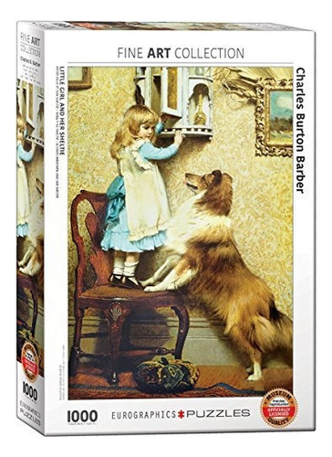 Eurographics Little Girl Y Su Sheltie Puzzle De 1000 Piezas