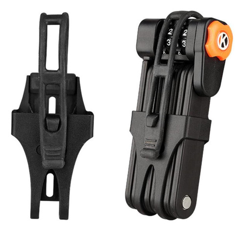 Cerradura De Código Antirobo Para Bicicleta Plegable Con 4 C