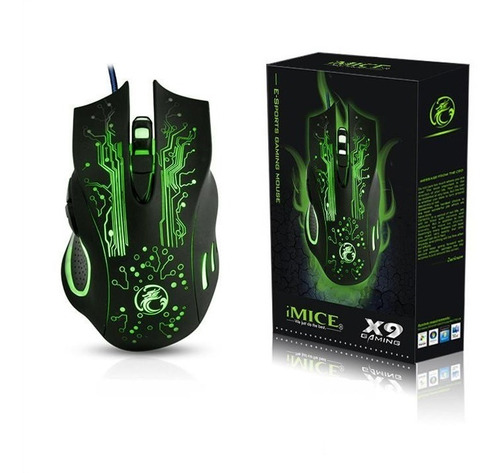 Mouse Gamer Imice X9 Con Luces Led Premium Rey Ofertas