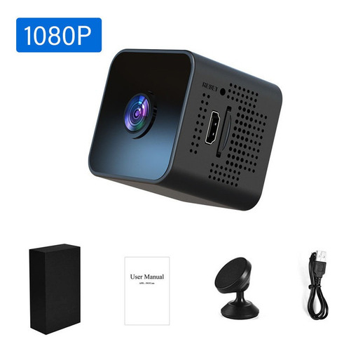 Cámara Inalámbrica Hd 1080p Con Visión Nocturna - Rotación 3