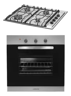 Combo25 Gas Longvie Horno H1500xf + Anafe A2600xf