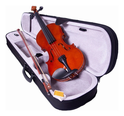 Violin 4/4 Incluye Arco Brea Estuche Acustico Cafe