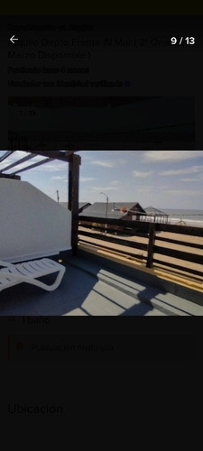 Villa Gesell Depto Frente Al Mar (solo Diciembre)