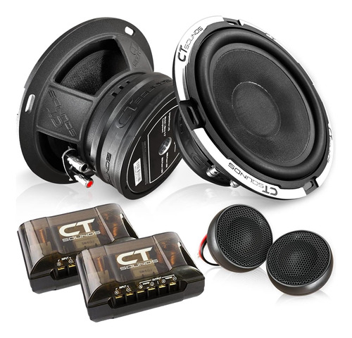 Ct Sounds Meso - Juego De Altavoces Para Coche