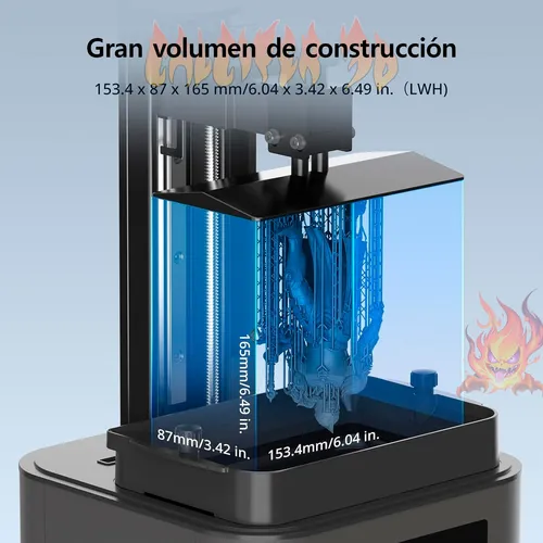 Anycubic Photon Mono 4 Ultra Velocidad Impresora 3d 10k