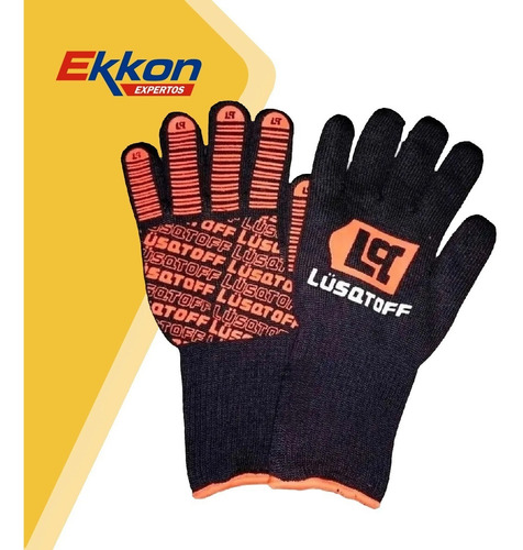 Imagen 2 de 7 de Guantes Resistentes Al Calor Temperatura Largos Lusqtoff