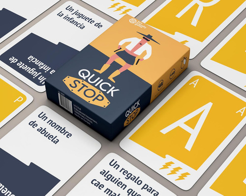 Quick Stop Juego De Cartas En Español Para Familia Y Amigos