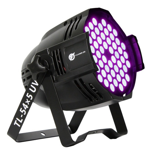 Canhão Luz Negra Par Led  54x5w Uv Ultra Violeta Garantia Nf