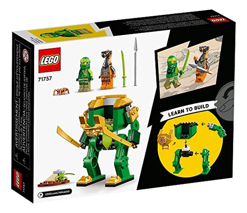 Set Para Principiantes Lego Ninjago Lloyds Ninja Mech 71757