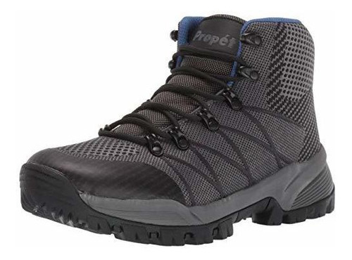 Botas - Propet Men's Traverse Hiking Boot, Grey-black, 09h 3