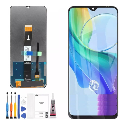 Marca Srjtek para Xiaomi Redmi 12c /11a/Poco C55 22120rn86g, 22120rn86i, 22126rn91y, 2212arnc4l, 22120rn86c, 22127pc95i de reemplazo de pantalla y pantalla táctil