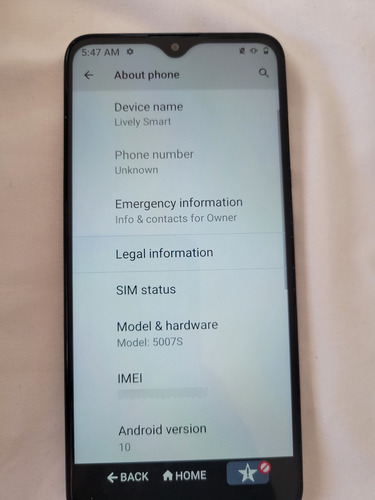 Celular Barato Alcatel Lively 32gb Liberado Gris (Usado)