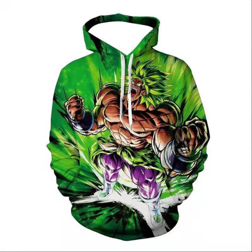 Sudadera Con Estampado Digital De Dragon Ball Goku