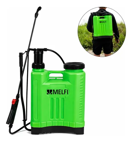 Pulverizador Costal Melfi Manual 20 Litros Verde Compressão