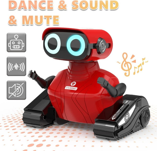 Robot Con Control Remoto Para Niños Musica Y Ojos Led