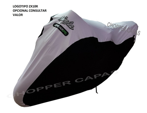 Capa Para Moto Ninja Kawasaki Zx6r Zx14r Zx10r Alta Qualidad