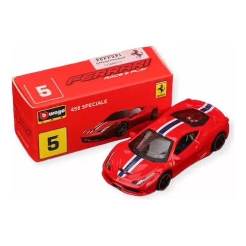 Bburago Ferrari Race & Play 458 Speciale 1/64