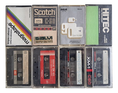 Permuto Antiguo Lote De 44 Cassette Raros Decada 80 - Zwt (Usado)