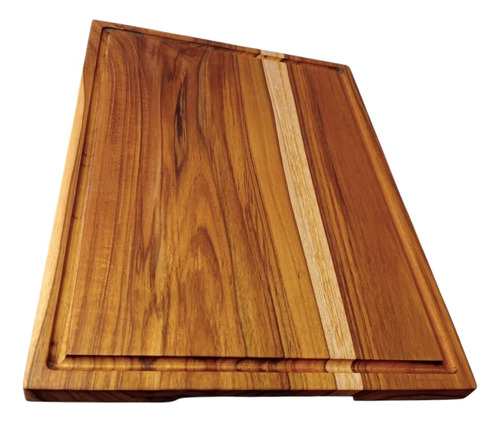 Tabla De Picar Plato P/carnes Quesos Madera De Teca 40x30x2