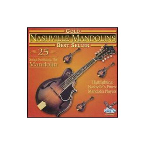Nashville Mandolins Gold: 25 Songs Usa Import Cd Nuevo
